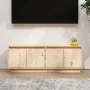 TV-Schrank aus massivem Kiefernholz 110x34x40 cm von vidaXL, TV-Möbel - Ref: Foro24-813849, Preis: 90,33 €, Rabatt: %