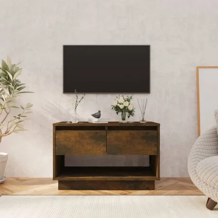 TV-Schrank aus geräuchertem Eichenholzwerkstoff, 70 x 41 x 44 cm von vidaXL, TV-Möbel - Ref: Foro24-812975, Preis: 47,11 €, R...