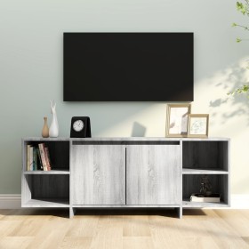 Sonoma grau Holzwerkstoff TV-Ständer 130x35x50 cm von vidaXL, TV-Möbel - Ref: Foro24-813054, Preis: 78,01 €, Rabatt: %