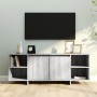 Sonoma grau Holzwerkstoff TV-Ständer 130x35x50 cm von vidaXL, TV-Möbel - Ref: Foro24-813054, Preis: 78,01 €, Rabatt: %