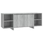 Sonoma grau Holzwerkstoff TV-Ständer 130x35x50 cm von vidaXL, TV-Möbel - Ref: Foro24-813054, Preis: 78,01 €, Rabatt: %