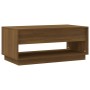 Couchtisch aus eichenbraunem Holzwerkstoff, 102,5 x 55 x 44 cm von vidaXL, Couchtisch - Ref: Foro24-812980, Preis: 82,68 €, R...