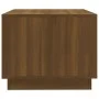 Oak brown engineered wood coffee table 102.5x55x44 cm by vidaXL, Coffee table - Ref: Foro24-812980, Price: 81,66 €, Discount: %