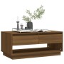 Couchtisch aus eichenbraunem Holzwerkstoff, 102,5 x 55 x 44 cm von vidaXL, Couchtisch - Ref: Foro24-812980, Preis: 82,68 €, R...