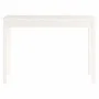 Solid white pine wood console table 110x40x75 cm by vidaXL, Side tables - Ref: Foro24-814240, Price: 74,19 €, Discount: %