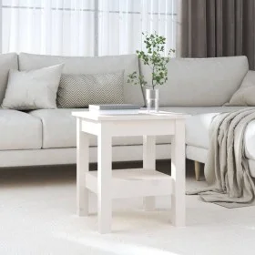 Solid white pine wood coffee table 35x35x40 cm by vidaXL, Coffee table - Ref: Foro24-814260, Price: 50,35 €, Discount: %