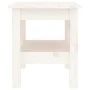 Solid white pine wood coffee table 35x35x40 cm by vidaXL, Coffee table - Ref: Foro24-814260, Price: 50,35 €, Discount: %