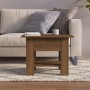 Oak brown engineered wood coffee table 55x55x42 cm by vidaXL, Coffee table - Ref: Foro24-813079, Price: 43,35 €, Discount: %