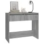 Engineered wood gray Sonoma console table 89x41x76.5 cm by vidaXL, Side tables - Ref: Foro24-813000, Price: 57,31 €, Discount: %