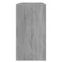 Engineered wood gray Sonoma console table 89x41x76.5 cm by vidaXL, Side tables - Ref: Foro24-813000, Price: 57,31 €, Discount: %