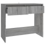 Sonoma grau Holzwerkstoff Konsolentisch 89x41x76,5 cm von vidaXL, Seitentische - Ref: Foro24-813000, Preis: 58,00 €, Rabatt: %
