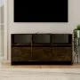 Eiche geräuchert Holzwerkstoff TV-Ständer 102x37,5x52,5cm von vidaXL, TV-Möbel - Ref: Foro24-813023, Preis: 66,04 €, Rabatt: %