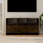 Eiche geräuchert Holzwerkstoff TV-Ständer 102x37,5x52,5cm von vidaXL, TV-Möbel - Ref: Foro24-813023, Preis: 66,72 €, Rabatt: %