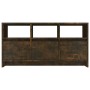 Mueble de TV madera de ingeniería roble ahumado 102x37,5x52,5cm de vidaXL, Muebles TV - Ref: Foro24-813023, Precio: 66,65 €