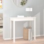 Konsolentisch aus massivem weißem Kiefernholz 80x40x75 cm von vidaXL, Seitentische - Ref: Foro24-814245, Preis: 62,25 €, Raba...
