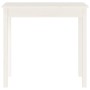 Konsolentisch aus massivem weißem Kiefernholz 80x40x75 cm von vidaXL, Seitentische - Ref: Foro24-814245, Preis: 62,25 €, Raba...