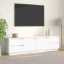 TV-Schrank aus massivem weißem Kiefernholz, 176 x 37 x 47,5 cm von vidaXL, TV-Möbel - Ref: Foro24-814320, Preis: 207,39 €, Ra...