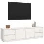 TV-Schrank aus massivem weißem Kiefernholz, 176 x 37 x 47,5 cm von vidaXL, TV-Möbel - Ref: Foro24-814320, Preis: 207,39 €, Ra...