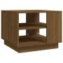 Mesa de centro madera de ingeniería marrón roble 55x55x43 cm de vidaXL, Mesas de centro - Ref: Foro24-813088, Precio: 43,96 €...