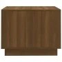 Mesa de centro madera de ingeniería marrón roble 55x55x43 cm de vidaXL, Mesas de centro - Ref: Foro24-813088, Precio: 43,96 €...