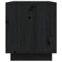 TV cabinet solid black pine wood 80x35x40.5 cm by vidaXL, TV Furniture - Ref: Foro24-814408, Price: 51,95 €, Discount: %