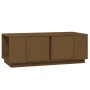 Massiver Couchtisch aus honigbraunem Kiefernholz, 110 x 50 x 40 cm von vidaXL, Couchtisch - Ref: Foro24-814432, Preis: 96,78 ...