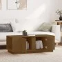 Massiver Couchtisch aus honigbraunem Kiefernholz, 110 x 50 x 40 cm von vidaXL, Couchtisch - Ref: Foro24-814432, Preis: 95,84 ...
