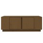 Massiver Couchtisch aus honigbraunem Kiefernholz, 110 x 50 x 40 cm von vidaXL, Couchtisch - Ref: Foro24-814432, Preis: 96,78 ...