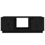 Mesa de centro de madera maciza de pino negro 110x50x40 cm de vidaXL, Mesas de centro - Ref: Foro24-814428, Precio: 84,76 €, ...