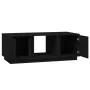 Mesa de centro de madera maciza de pino negro 110x50x40 cm de vidaXL, Mesas de centro - Ref: Foro24-814428, Precio: 84,76 €, ...