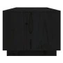 Mesa de centro de madera maciza de pino negro 110x50x40 cm de vidaXL, Mesas de centro - Ref: Foro24-814428, Precio: 84,76 €, ...