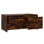 Couchtisch aus geräuchertem Eichenholzwerkstoff, 90 x 50 x 41,5 cm von vidaXL, Couchtisch - Ref: Foro24-813029, Preis: 56,57 ...