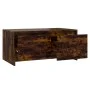 Mesa de centro madera de ingeniería roble ahumado 90x50x41,5 cm de vidaXL, Mesas de centro - Ref: Foro24-813029, Precio: 56,1...