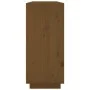 Honey brown solid pine wood sideboard 120x35x80 cm by vidaXL, Sideboards - Ref: Foro24-814502, Price: 119,68 €, Discount: %