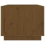 Solid honey brown pine wood coffee table 80x50x40 cm by vidaXL, Coffee table - Ref: Foro24-814437, Price: 56,05 €, Discount: %