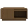 Solid honey brown pine wood coffee table 80x81x36.5 cm by vidaXL, Coffee table - Ref: Foro24-814527, Price: 92,02 €, Discount: %
