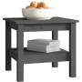 Couchtisch aus massivem Kiefernholz grau 45x45x40 cm von vidaXL, Couchtisch - Ref: Foro24-814266, Preis: 53,00 €, Rabatt: %