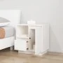 Zwei Nachttische aus massivem Kiefernholz 50x34x50 cm von vidaXL, Nachttische - Ref: Foro24-814482, Preis: 126,94 €, Rabatt: %