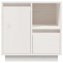 Mesitas de noche 2 uds madera maciza pino blanco 50x34x50 cm by vidaXL, Nightstands - Ref: Foro24-814482, Price: 128,54 €, Di...