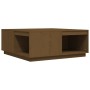 Couchtisch Massivholz Kiefer honigbraun 100x101x40,5 cm von vidaXL, Couchtisch - Ref: Foro24-814522, Preis: 135,19 €, Rabatt: %