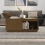 Couchtisch Massivholz Kiefer honigbraun 100x101x40,5 cm von vidaXL, Couchtisch - Ref: Foro24-814522, Preis: 133,91 €, Rabatt: %