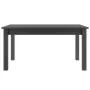 Couchtisch aus massivem grauem Kiefernholz, 80 x 50 x 40 cm von vidaXL, Couchtisch - Ref: Foro24-814281, Preis: 58,62 €, Raba...