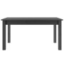 Mesa de centro madera maciza de pino gris 80x50x40 cm de vidaXL, Mesas de centro - Ref: Foro24-814281, Precio: 59,22 €, Descu...