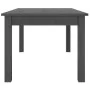 Couchtisch aus massivem grauem Kiefernholz, 80 x 50 x 40 cm von vidaXL, Couchtisch - Ref: Foro24-814281, Preis: 58,62 €, Raba...