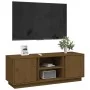 TV-Schrank aus massivem honigbraunem Kiefernholz 110x35x40,5 cm von vidaXL, TV-Möbel - Ref: Foro24-814477, Preis: 74,56 €, Ra...
