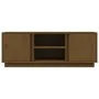 TV-Schrank aus massivem honigbraunem Kiefernholz 110x35x40,5 cm von vidaXL, TV-Möbel - Ref: Foro24-814477, Preis: 74,56 €, Ra...