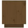Mueble de TV madera maciza de pino marrón miel 110x35x40,5 cm de vidaXL, Muebles TV - Ref: Foro24-814477, Precio: 74,56 €, De...