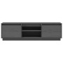 TV-Ständer aus massivem Kiefernholz grau 140x35x40 cm von vidaXL, TV-Möbel - Ref: Foro24-814316, Preis: 112,95 €, Rabatt: %