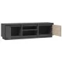 TV-Ständer aus massivem Kiefernholz grau 140x35x40 cm von vidaXL, TV-Möbel - Ref: Foro24-814316, Preis: 111,51 €, Rabatt: %
