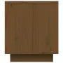 TV-Ständer aus massivem Kiefernholz honigbraun 80x35x40,5 cm von vidaXL, TV-Möbel - Ref: Foro24-814467, Preis: 57,15 €, Rabat...